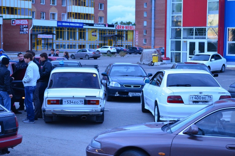 Auto fest #1 (г.Абакан) — Honda Civic Hatchback (6G), 1,5 л, 1996 года ...