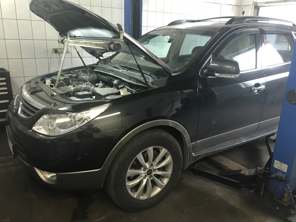 Расходники — Hyundai ix55, 3 л, 2011 года | плановое ТО | DRIVE2