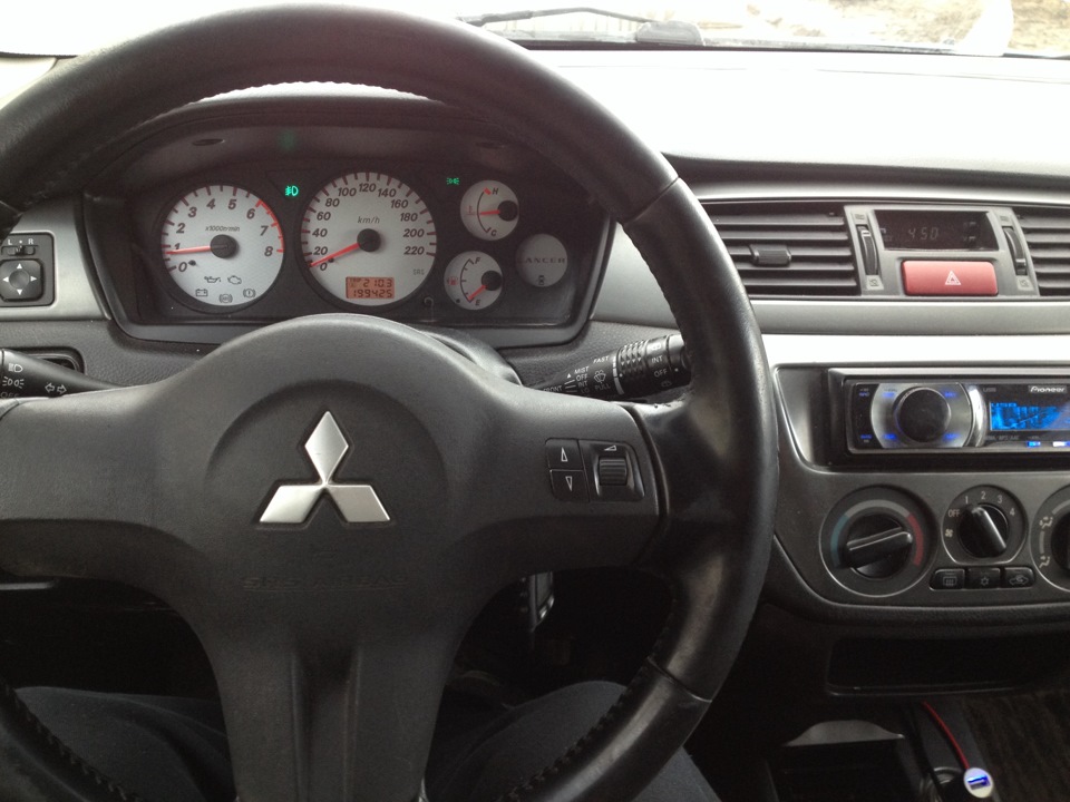 Финишное фото — Mitsubishi Lancer IX