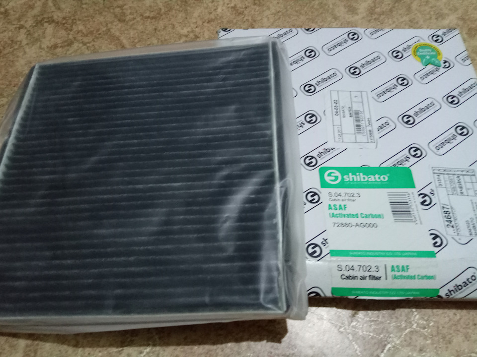 Замена масла двс, фильтров воздушного и салонного. — Subaru Tribeca B9 ...