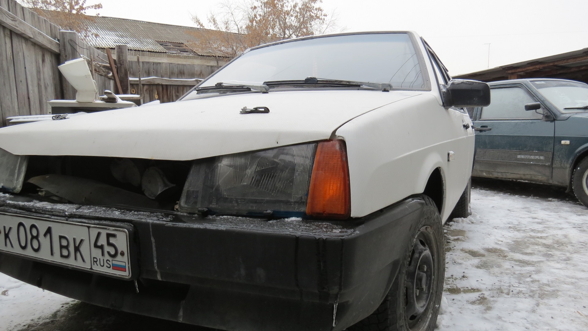 Lada 2109 1.3 бензиновый 1994 | белая, на 15 тапках на DRIVE2