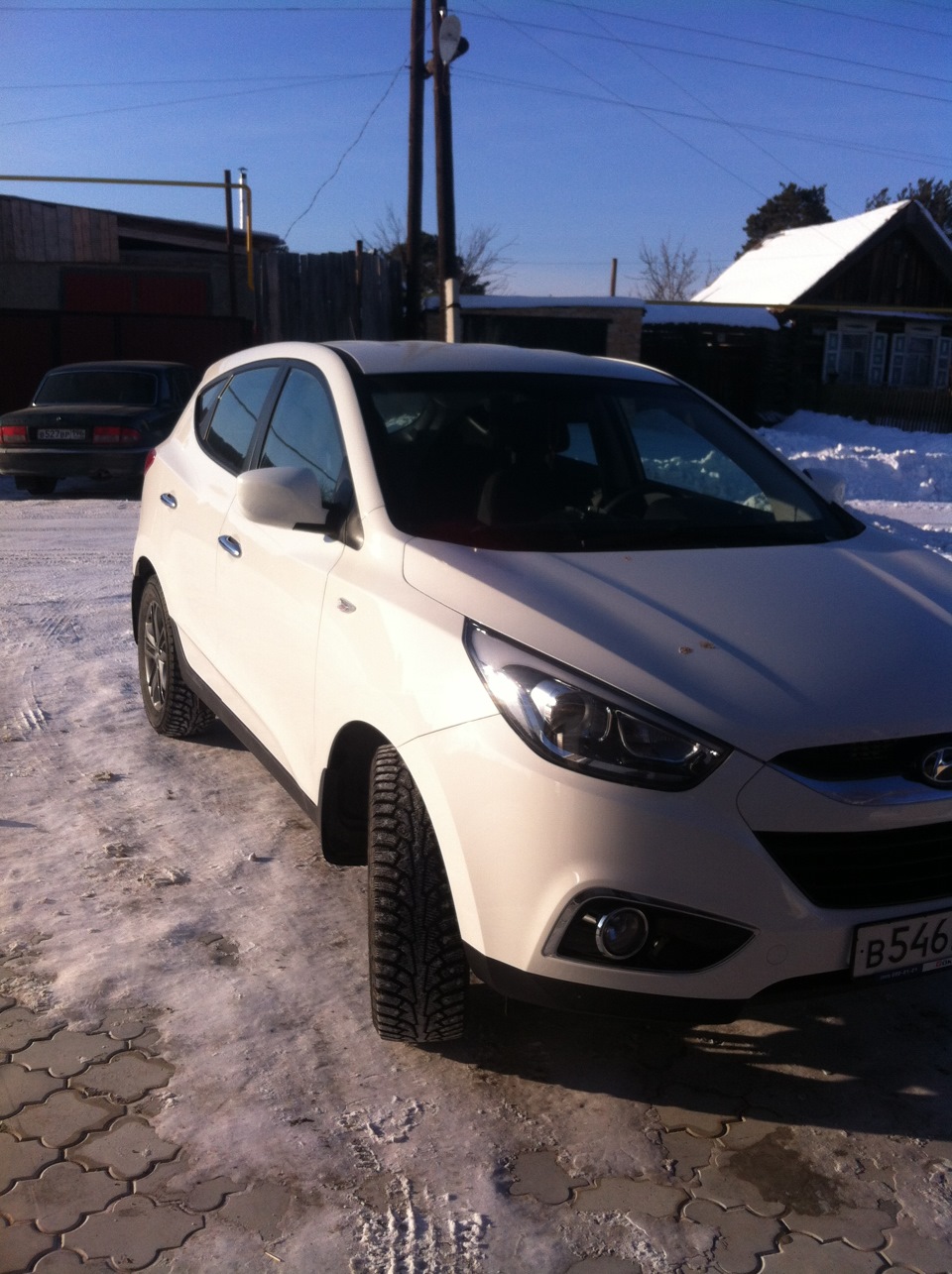 покраска зеркал — Hyundai ix35, 2 л, 2014 года | тюнинг | DRIVE2
