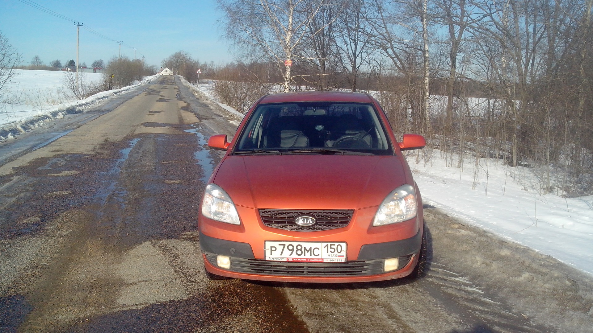 KIA Rio 5-door (2G) 1.4 бензиновый 2009 | Рыжая Бестия на DRIVE2