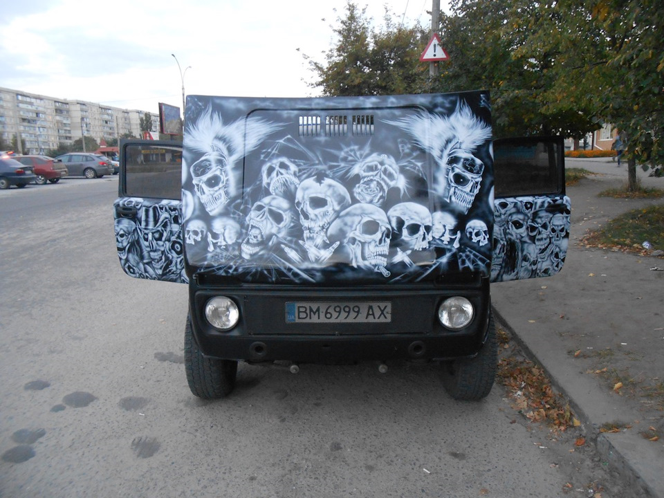 Ну вот и почти КОНЕЦ Аэрографии — Lada 4x4 3D, 1,7 л, 1987 года ...