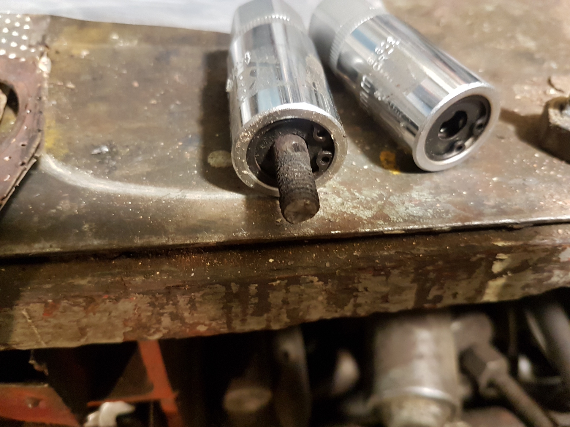 VR6 замена прокладки выхлопного коллектора — Volkswagen Passat B3, 1,8 ...