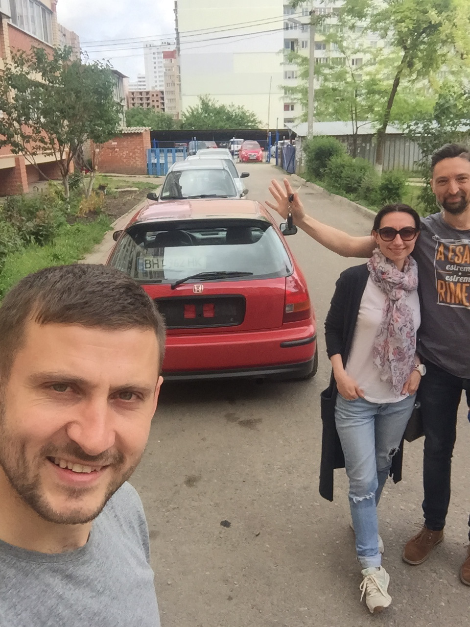 The end! — Honda Civic Hatchback (6G), 1,5 л, 1998 года продажа