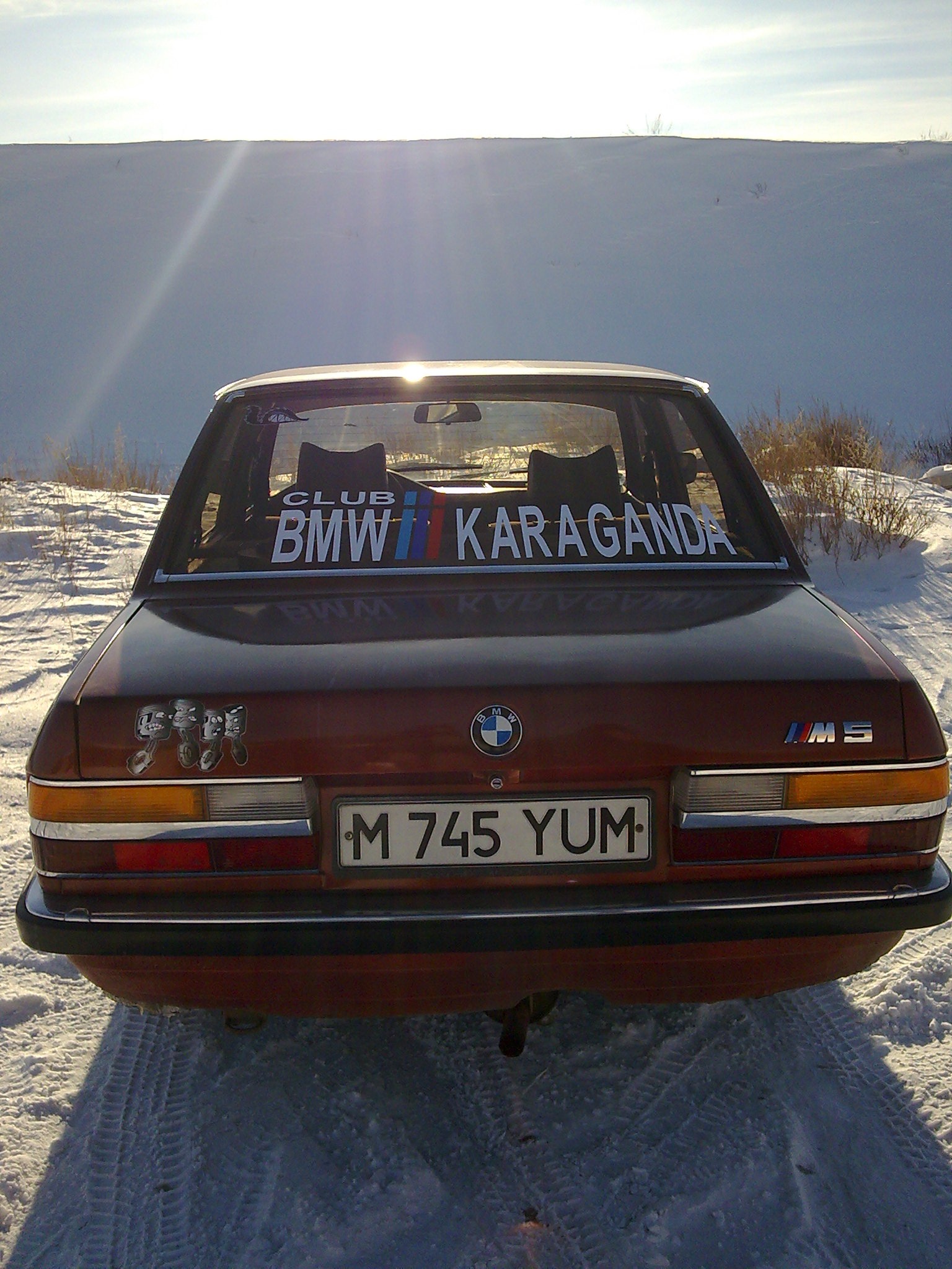 BMW-club Karaganda — BMW 5 series (E28), 2 л, 1983 года | фотография |  DRIVE2