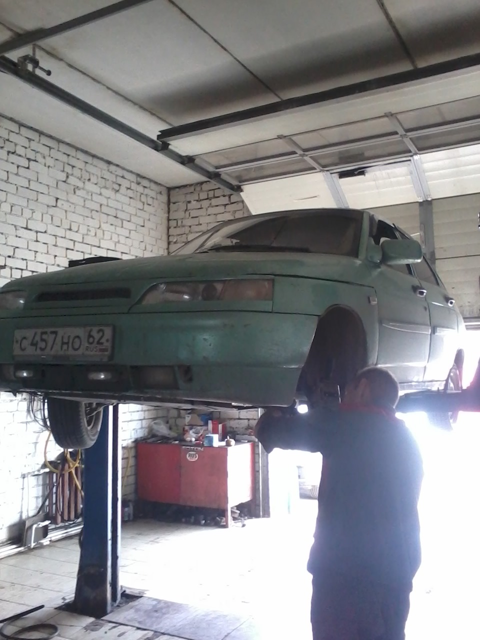 Замена пыльника ШРУСа наружнего левого — Lada 21120, 1,5 л, 2003 года ...