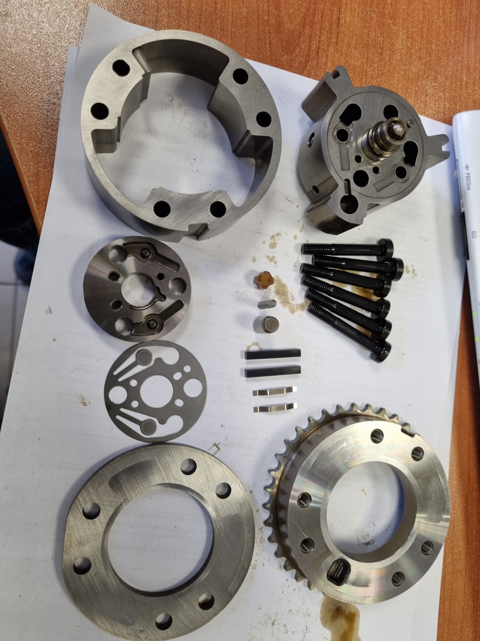 Разборка муфты AVCS двигателя FB20B — Subaru Forester (SJ), 2 л, 2013 ...