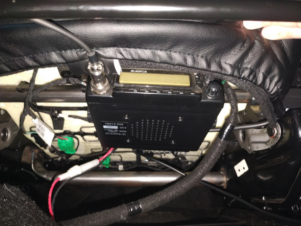 Крепление под Си-Би антенну! — Renault Logan Stepway, 1,6 л, 2019 года ...