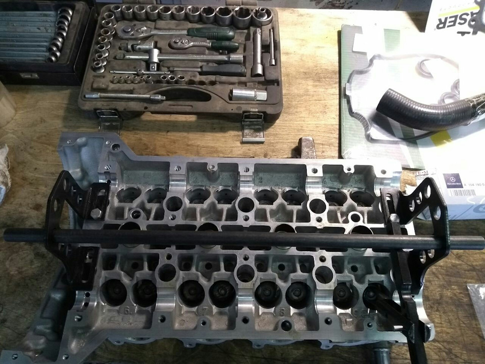 Шлифовка головки блока цилиндров — Mercedes-Benz V-Class (W638), 2,3 л ...