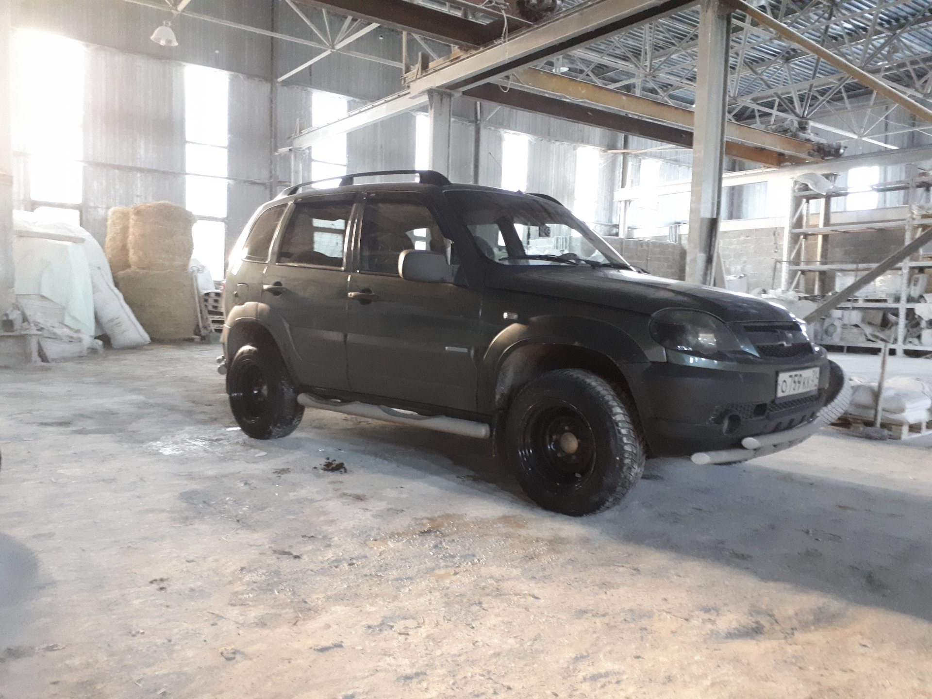 Chevrolet Niva занижение