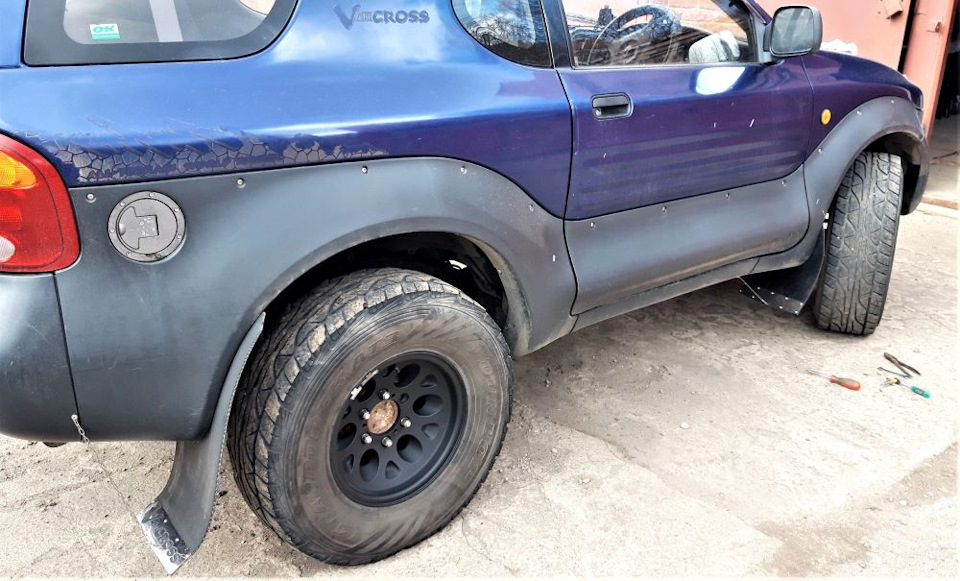 Брызговики ИСУЗУ Вехикросс на тросике — Isuzu VehiCross, 3,2 л, 1997 ...