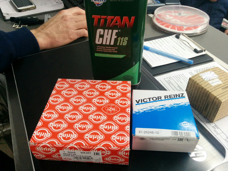 14. Замена гидрача, сальника коленвала и всего, что при этом отвалилось ...