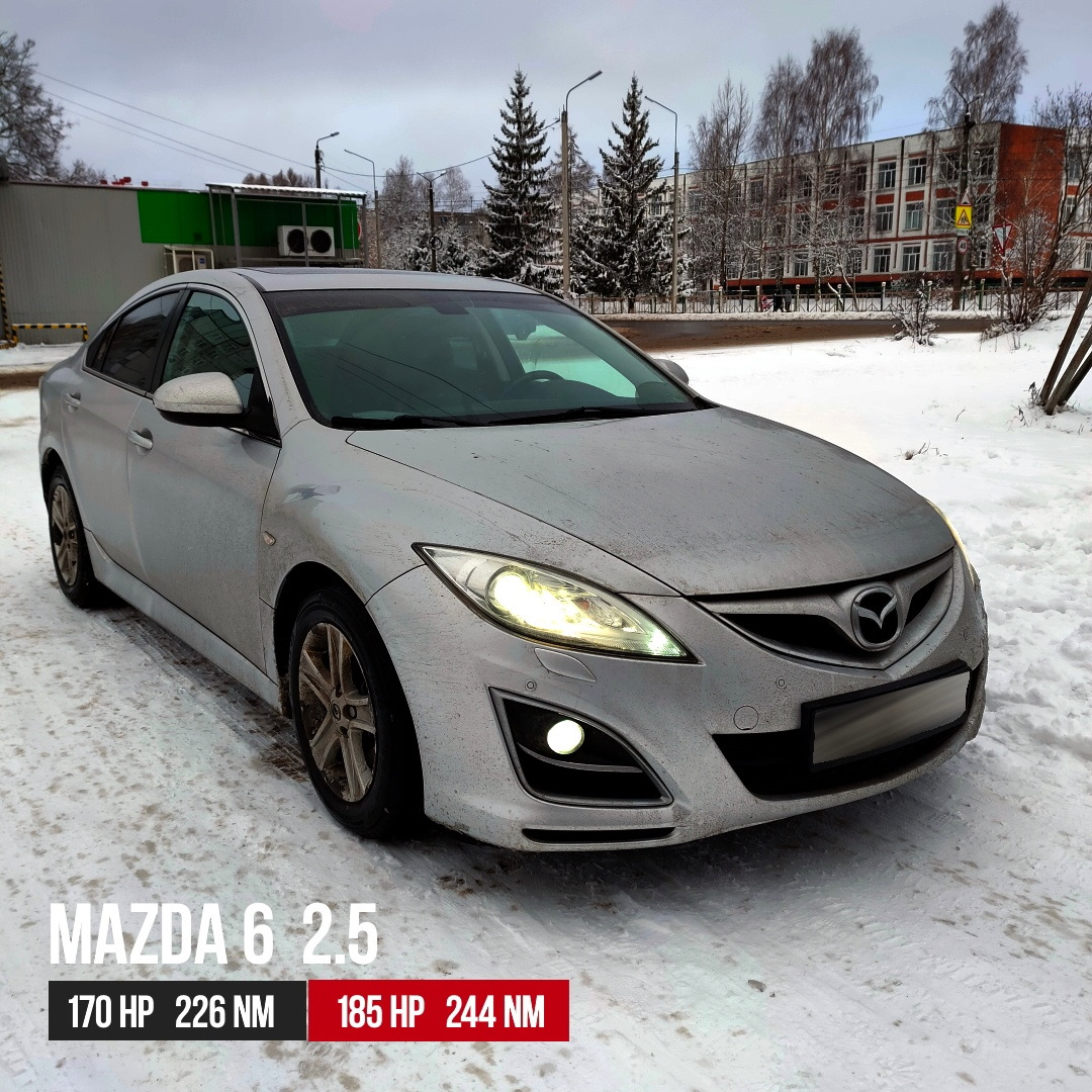 Чип тюнинг Mazda 6 25 170лс Отзыв клиента — Prochip32 на Drive2 3014