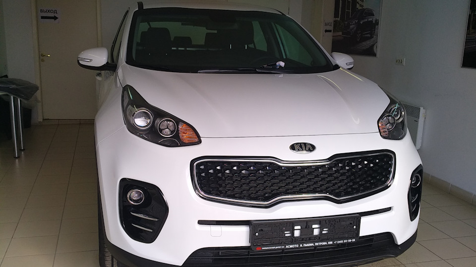 Обмен КИА Спортейдж в трейд ин — KIA Sportage (4G), 2 л, 2018 года ...
