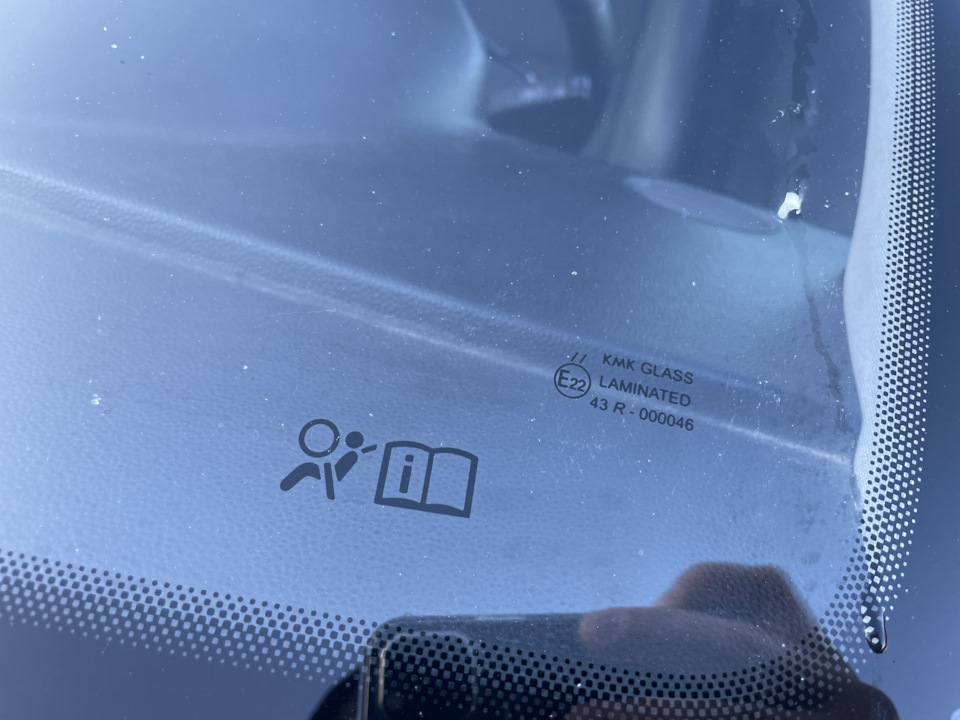 Замена ветрового стекла — Opel Astra H GTC, 1,8 л., 2008 года ...