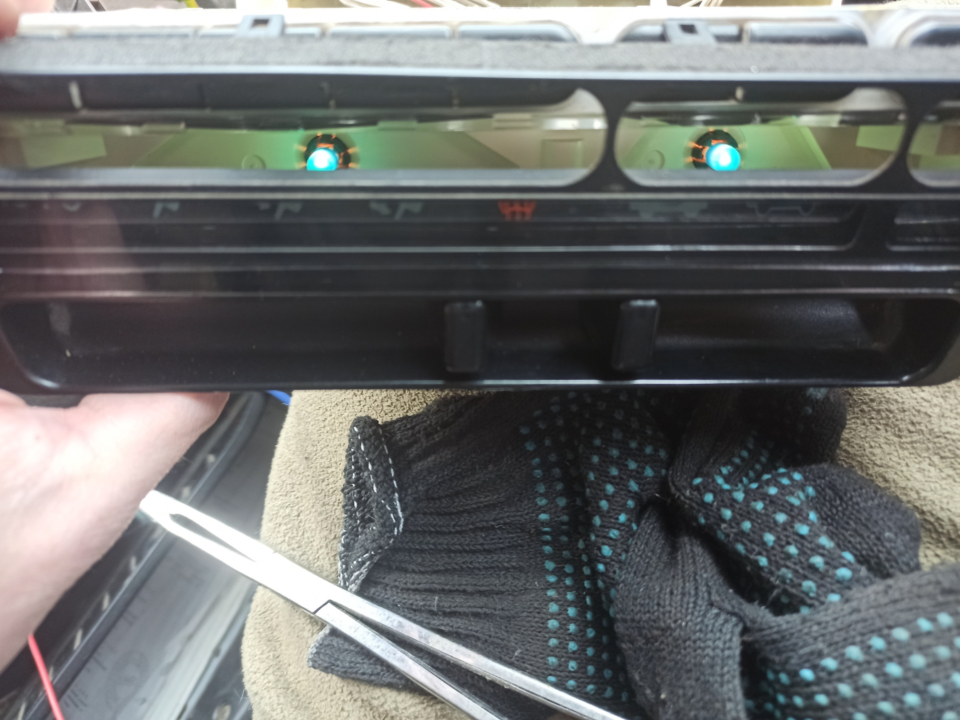 Подсветка климата — Honda Odyssey (1G), 2,2 л, 1996 года | своими ...