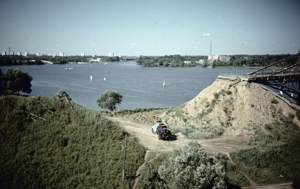 Строительство моста в водниках