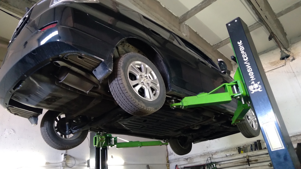 Замена жидкости вариатора и фильтров + замена тормозной жидкости ...