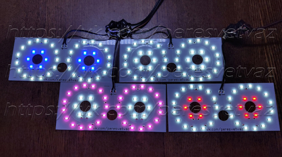 Плата подсветки блока отопителя ВАЗ 2110-2112 на Lada 21104, Lada 21121 ...