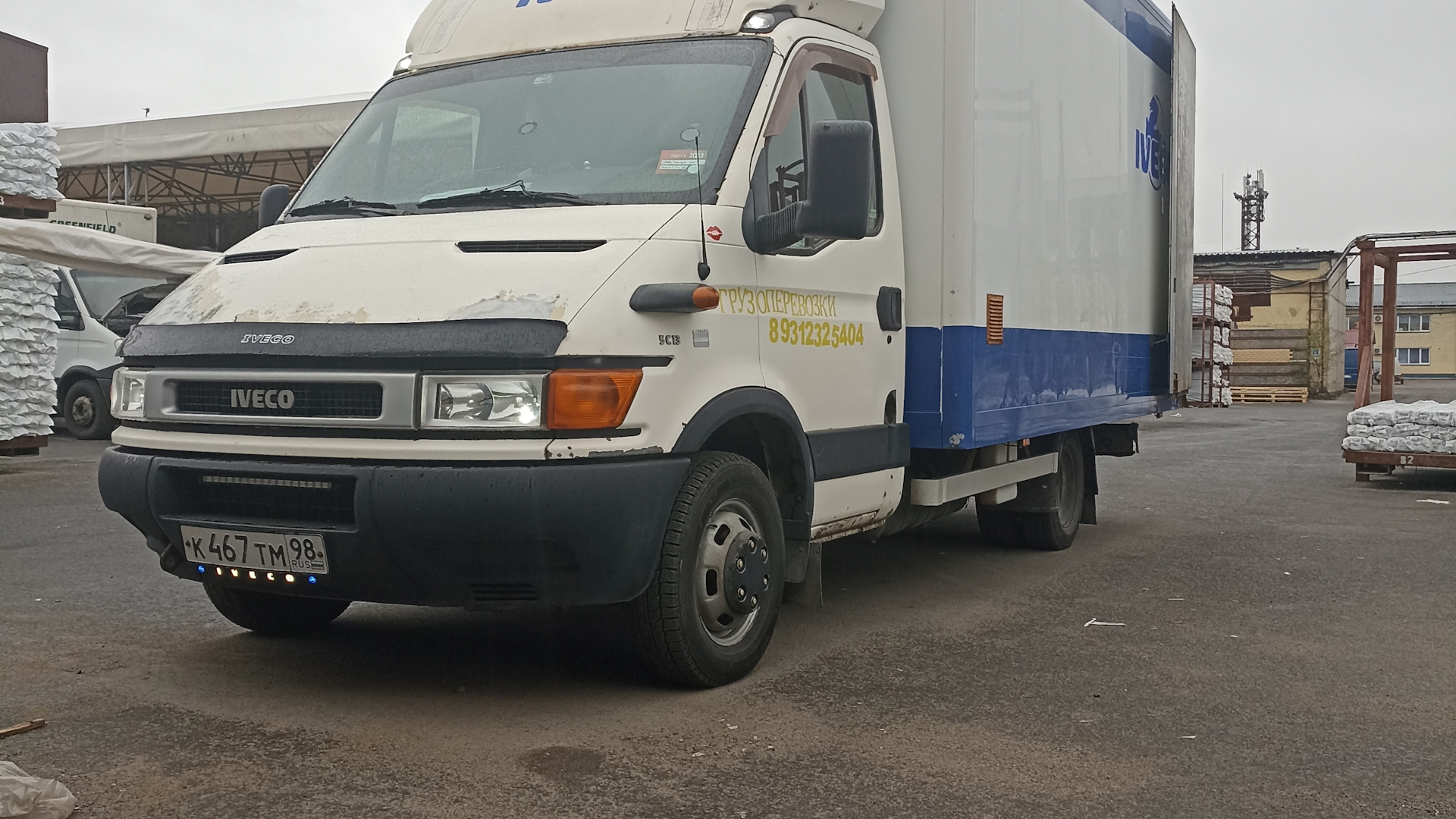 Iveco Daily (3G) 2.8 дизельный 2001 | 45С13 !БЕЛО-СИНИЙ КОНЬ🐎 на DRIVE2