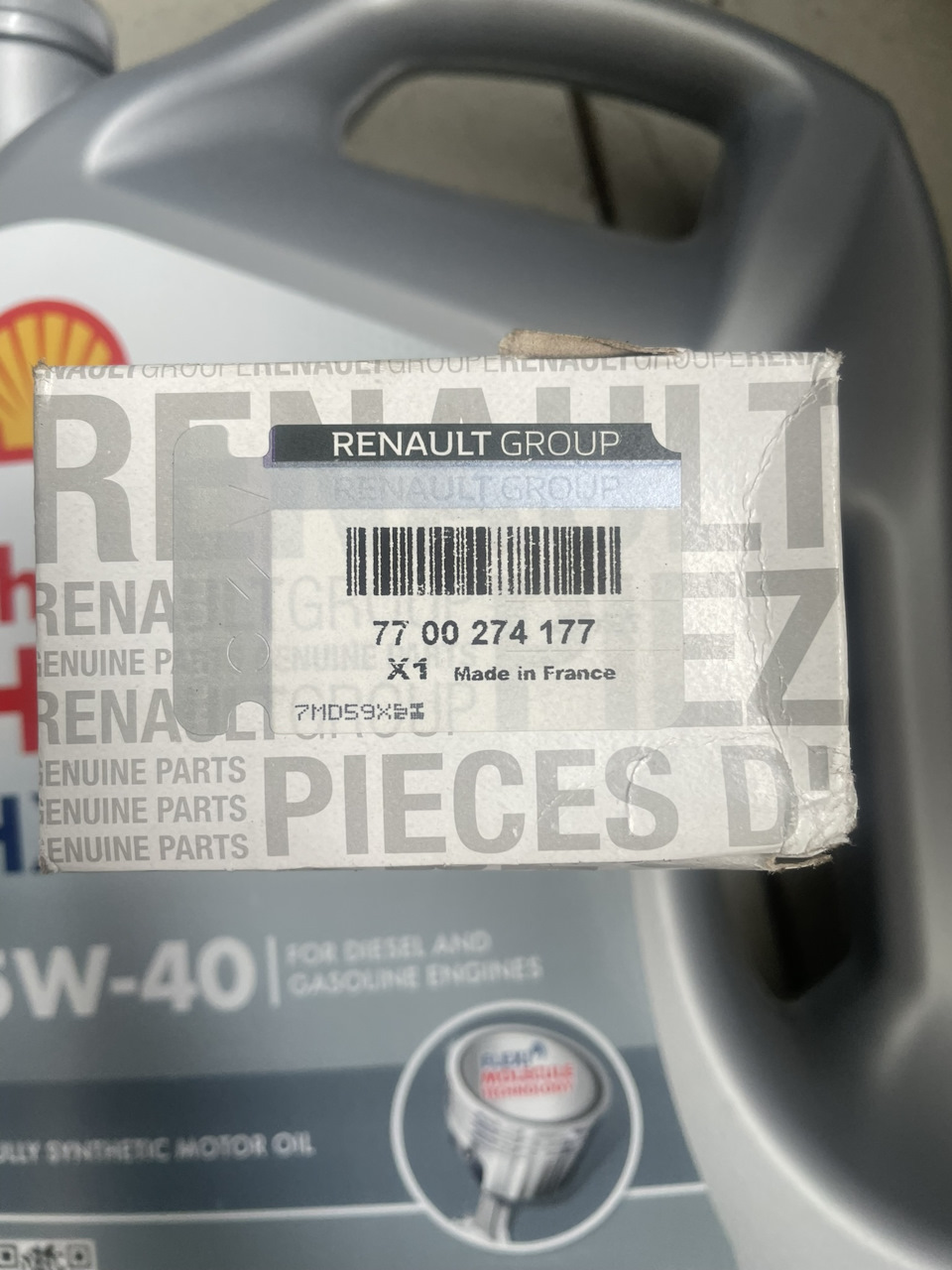 Фото в бортжурнале Renault Megane II. Запчасти на фото: 7700274177