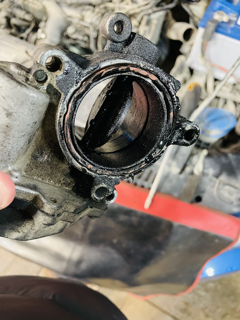 Полное удаление ЕГР и вихревых заслонок. — Volkswagen Tiguan (1G), 2 л ...