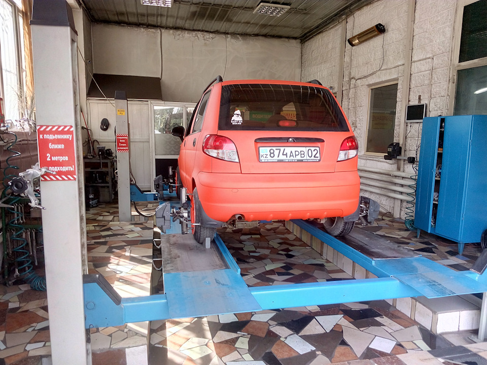 Photo from the logbook Daewoo Matiz (M100/M150)