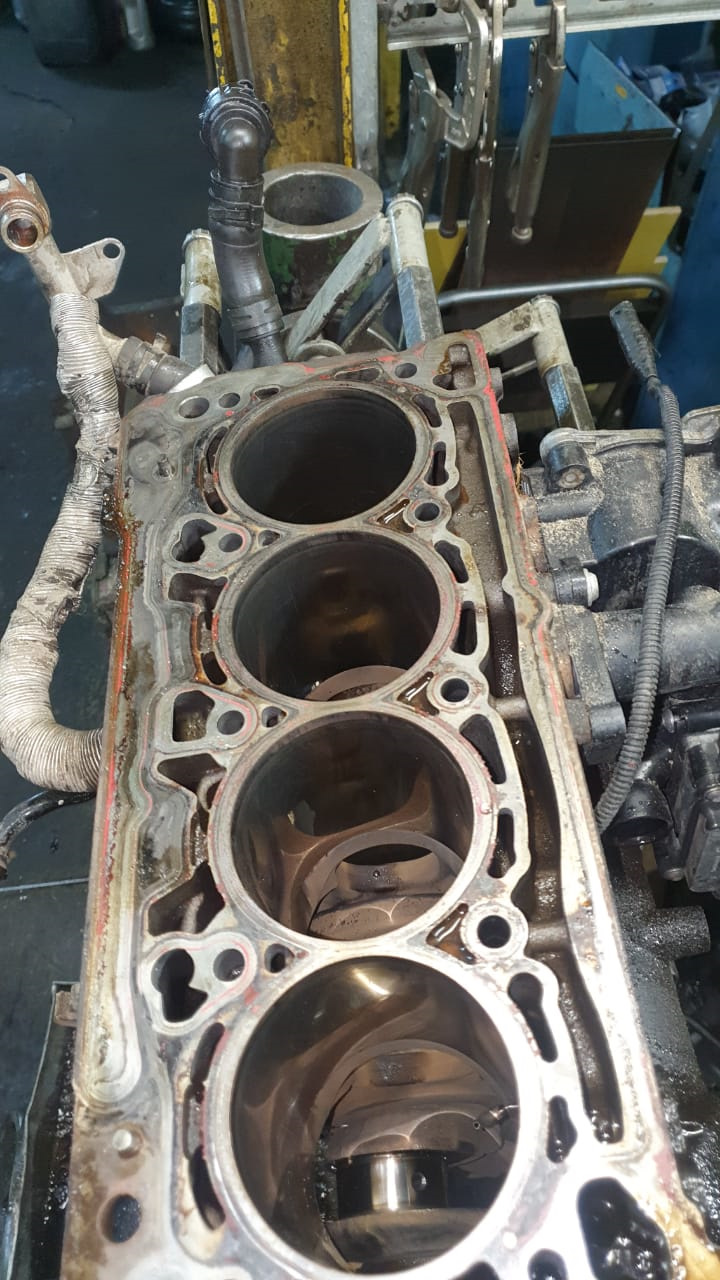 Блок ок — Skoda Octavia A7 Mk3