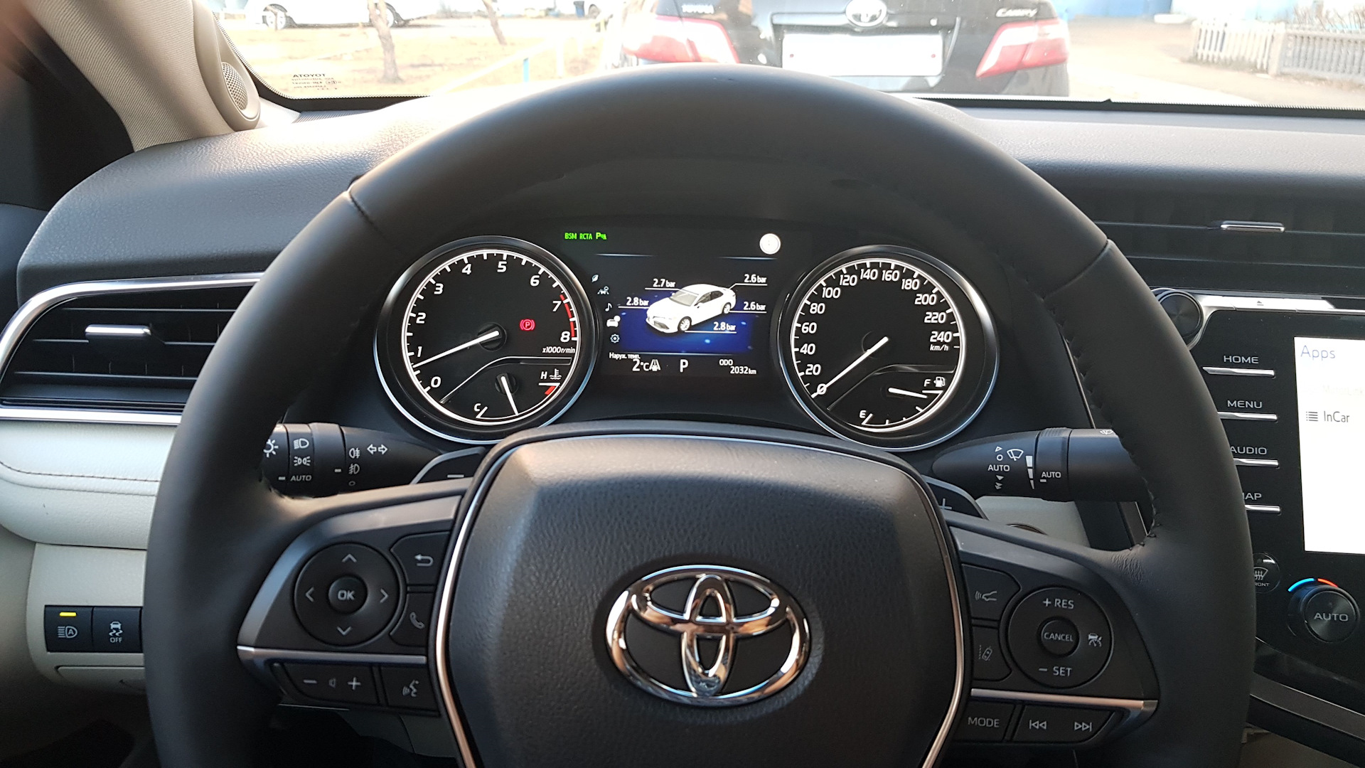 Toyota Camry (XV70) 3.5 бензиновый 2019 | 3.5 Executive Safety на DRIVE2