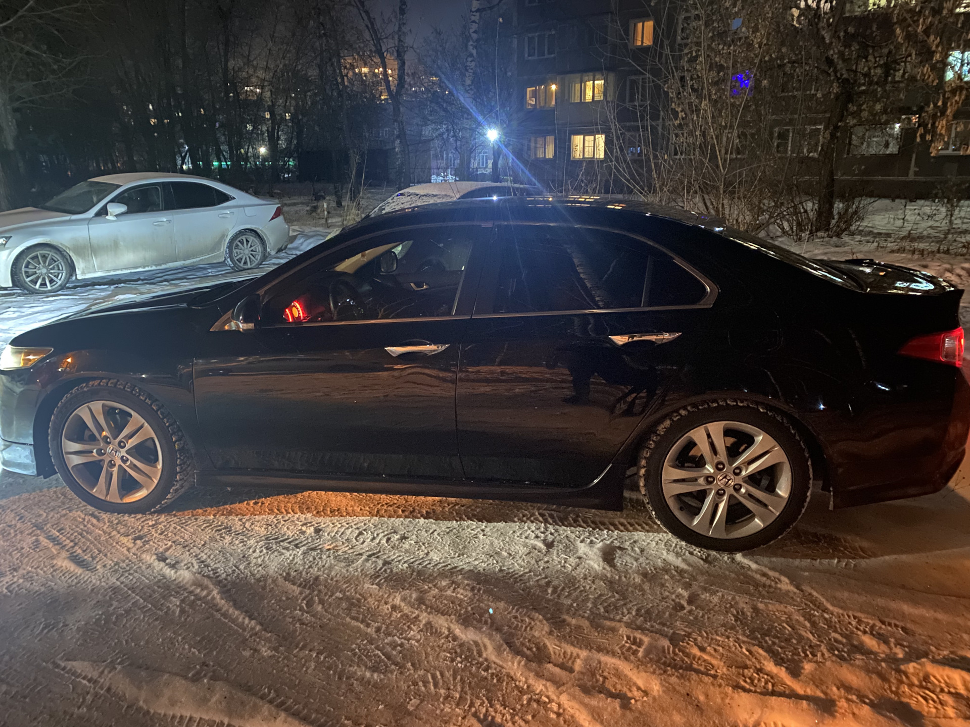 Замена передних колонок — Honda Accord (8G), 2,4 л, 2008 года ...