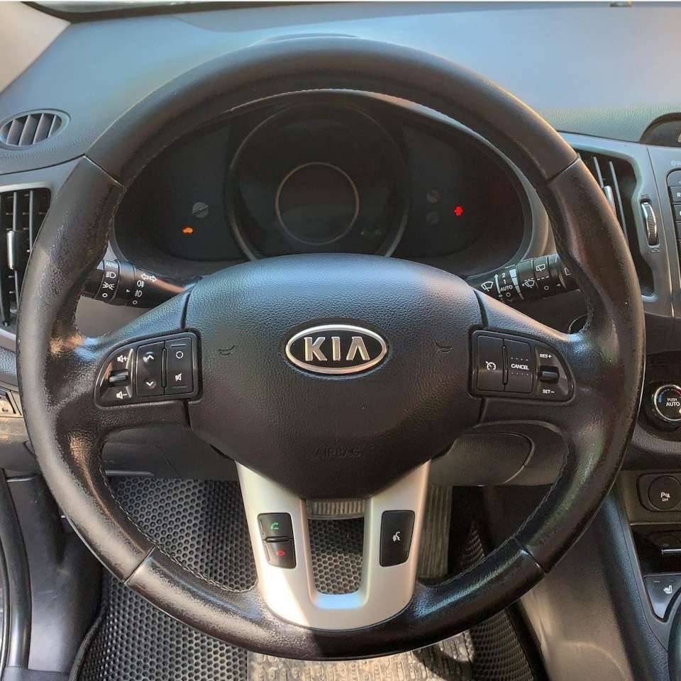 Перетяжка руля kia sportage 4