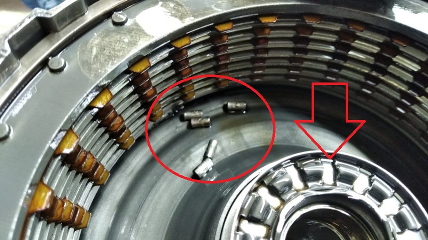 Ремонт 6HP26 на Jaguar XJ (X351) +2 года гарантии. Разбежался подшипник ...