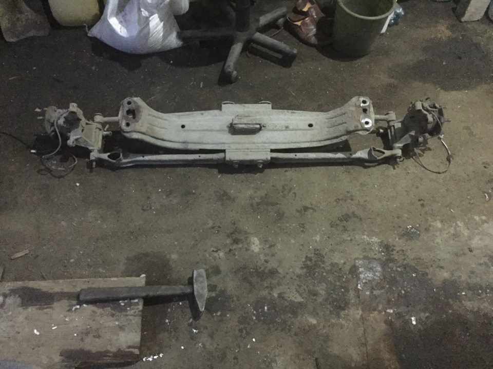 Печальная задняя подвеска — Mazda 626 IV (GE), 1,8 л, 1996 года ...