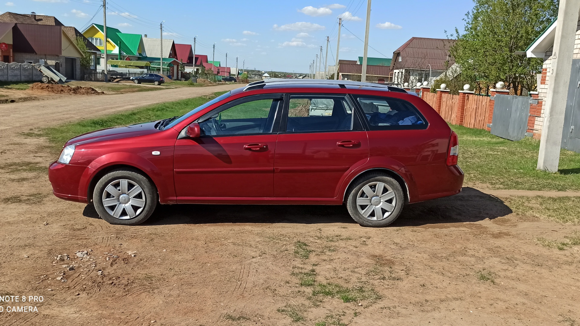 Chevrolet Lacetti красная универсал диски