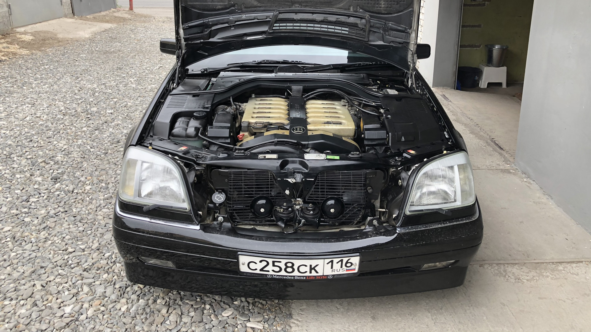 Mercedes-Benz CL-class (W140) 6.0 бензиновый 1997 | 600 V12 BRABUS Style на  DRIVE2