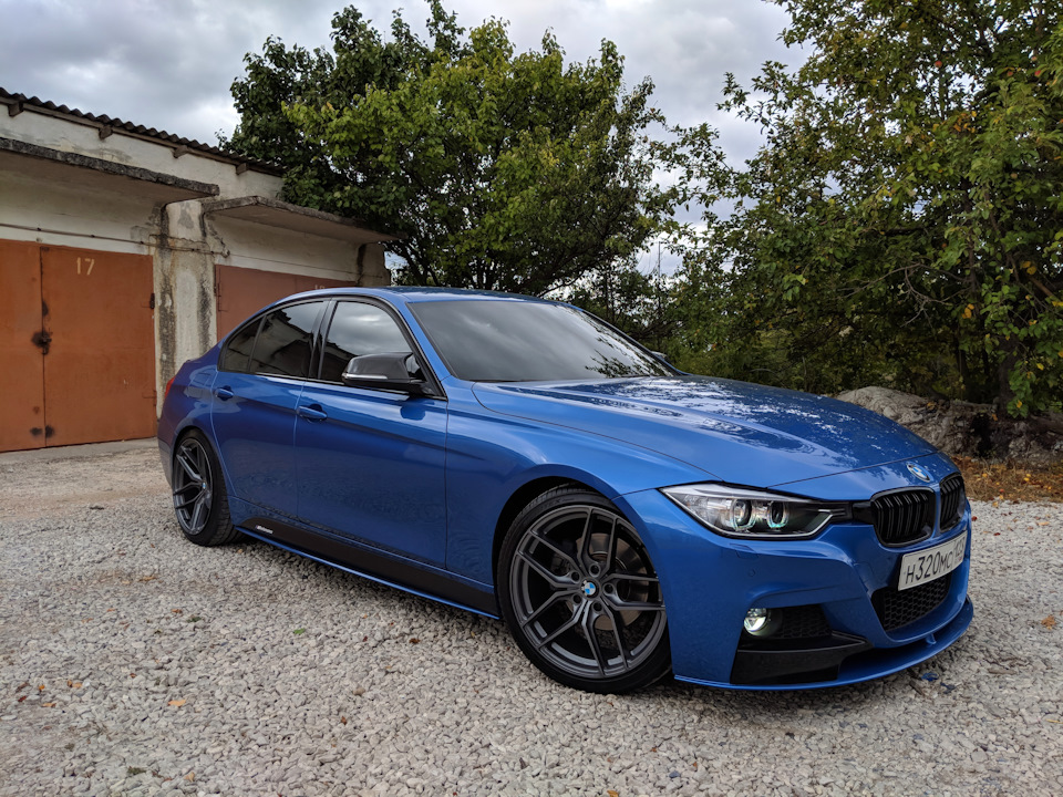 Какой вылет диска bmw f30