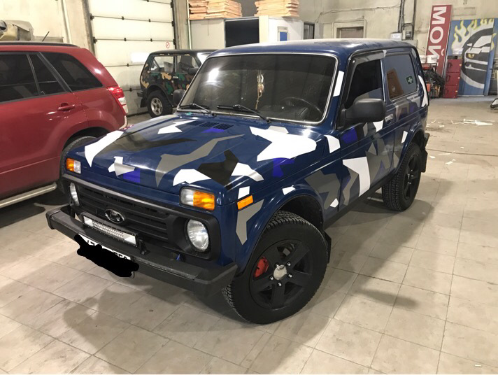 Lada 4x4 камуфляж