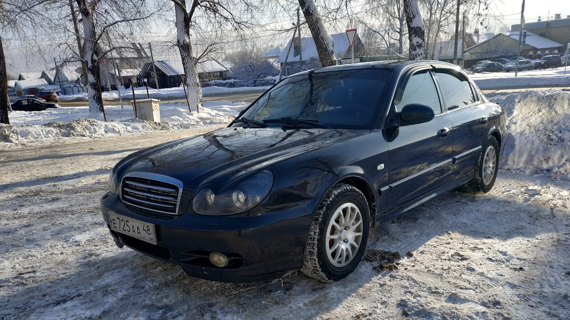 Hyundai Sonata IV (EF) 2.1 бензиновый 2005 | IV (EF) 2.0L 5МТ GLS на DRIVE2