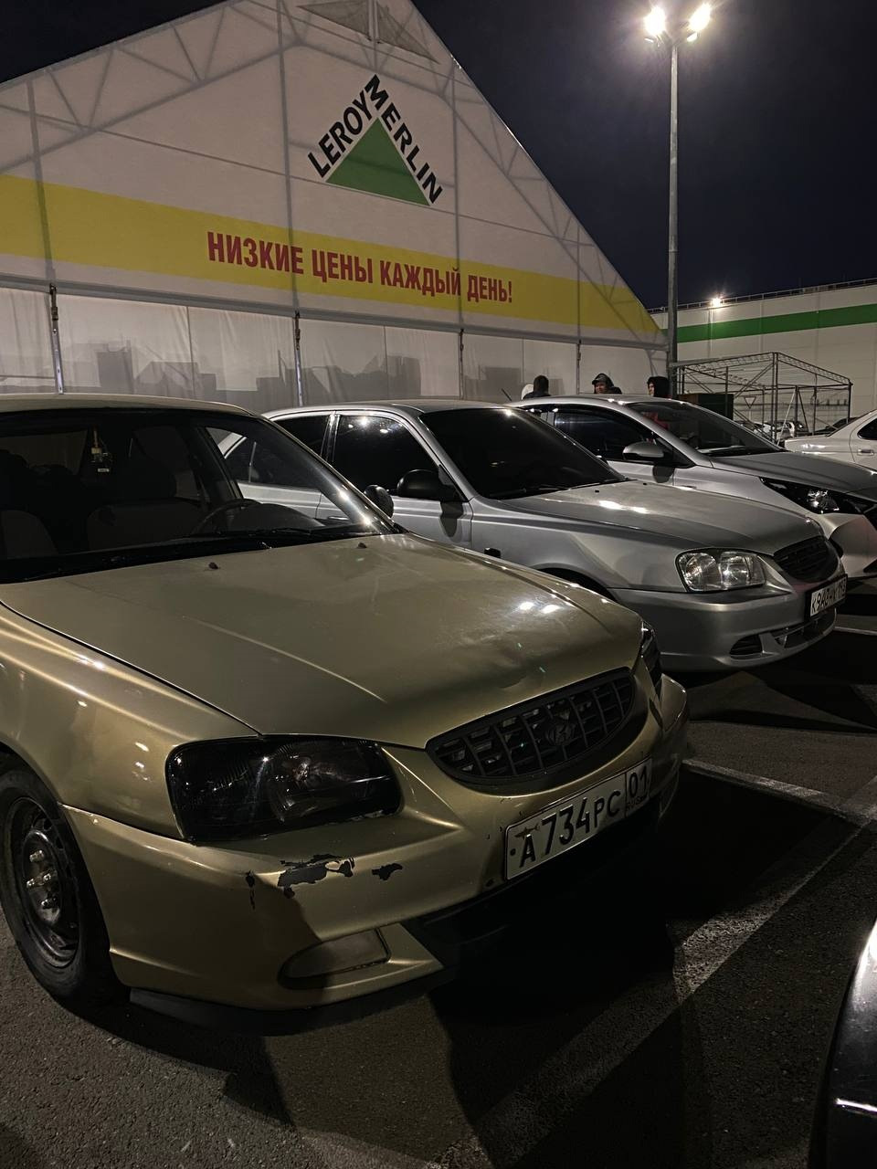 Сходка Hyundai Accent Club Краснодар 10.12.22 — Hyundai Accent (2G), 1,5 л,  2005 года | встреча | DRIVE2