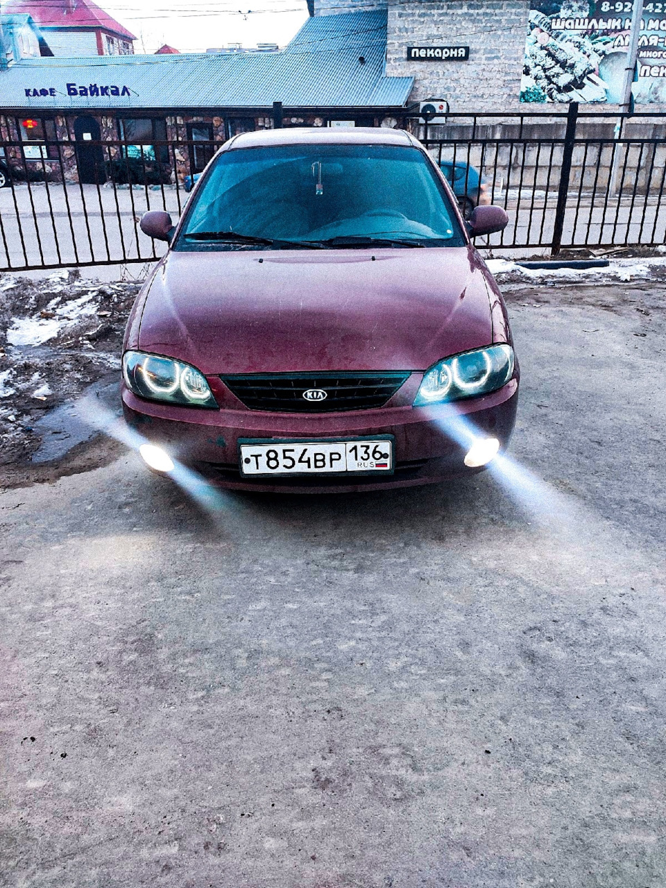 Доведение до нормального состояния. — KIA Spectra, 1,6 л, 2006 года ...