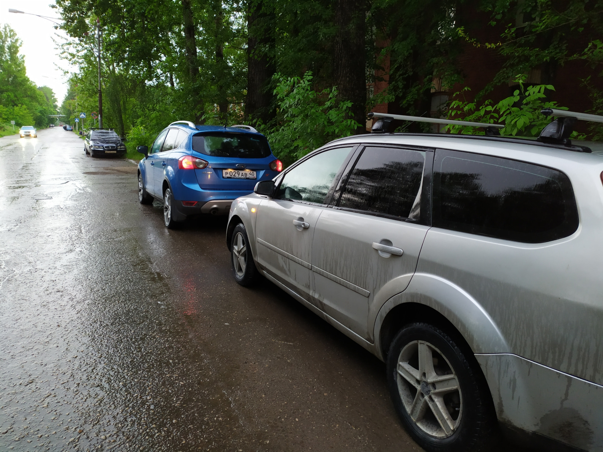 Я Мюнхгаузен, сам себя я тяну! — Ford Focus II Wagon, 2 л., 2006 года ...