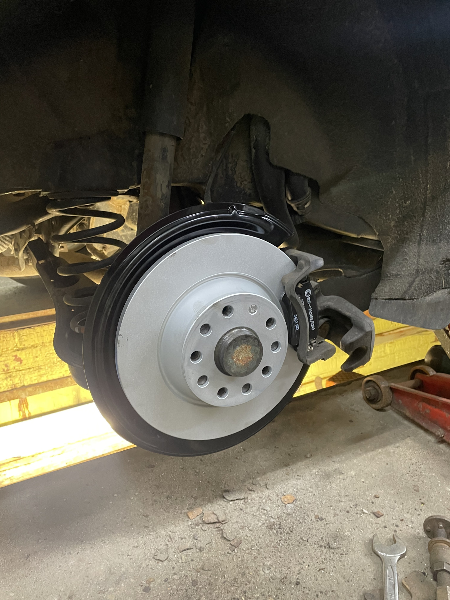 Что такое не везёт и как с этим бороться. + Замена задних тормозов (ATE ...