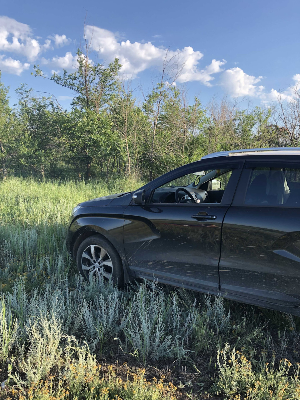 Почти снесли в реку со всей семьей — Lada XRAY, 1,6 л, 2017 года | ДТП |  DRIVE2