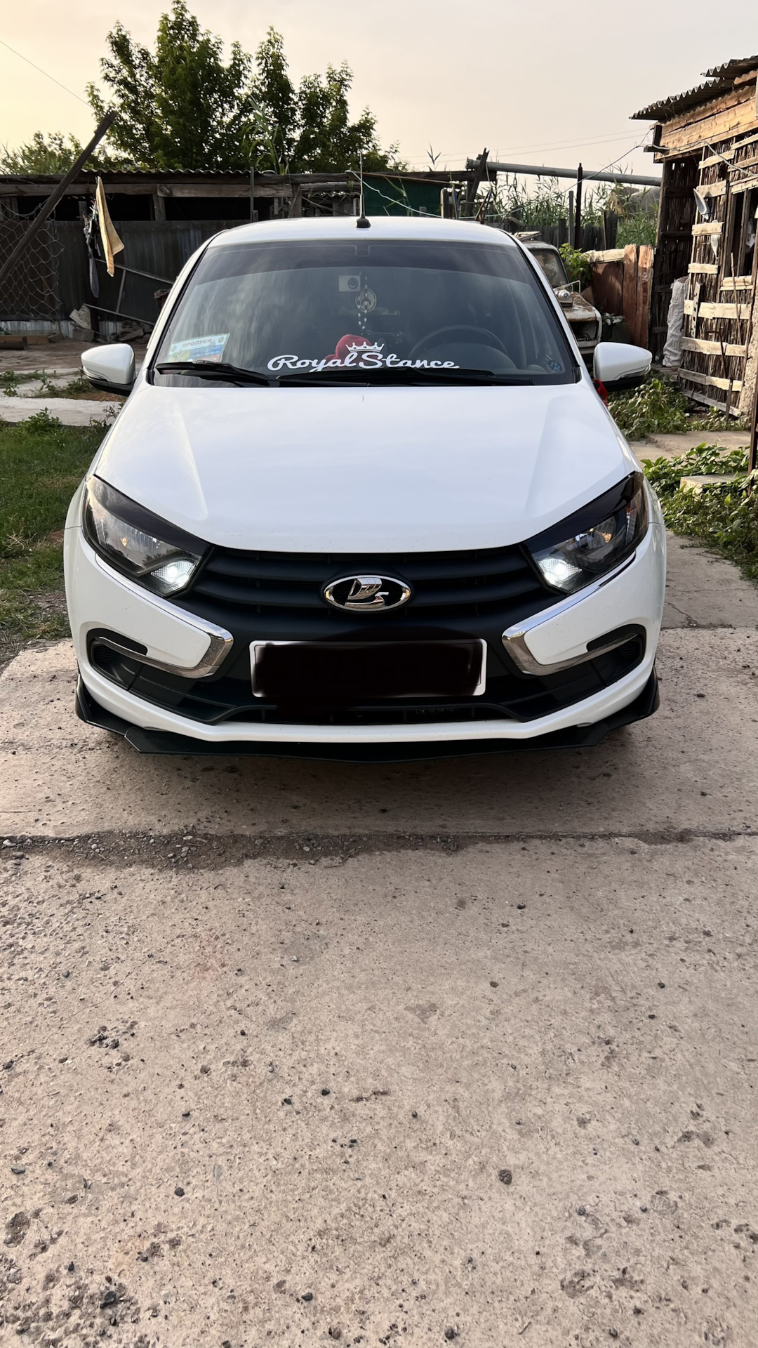 Универсальный лип спойлер на гранту фл — Lada Гранта Лифтбек (2G), 1,6 ...