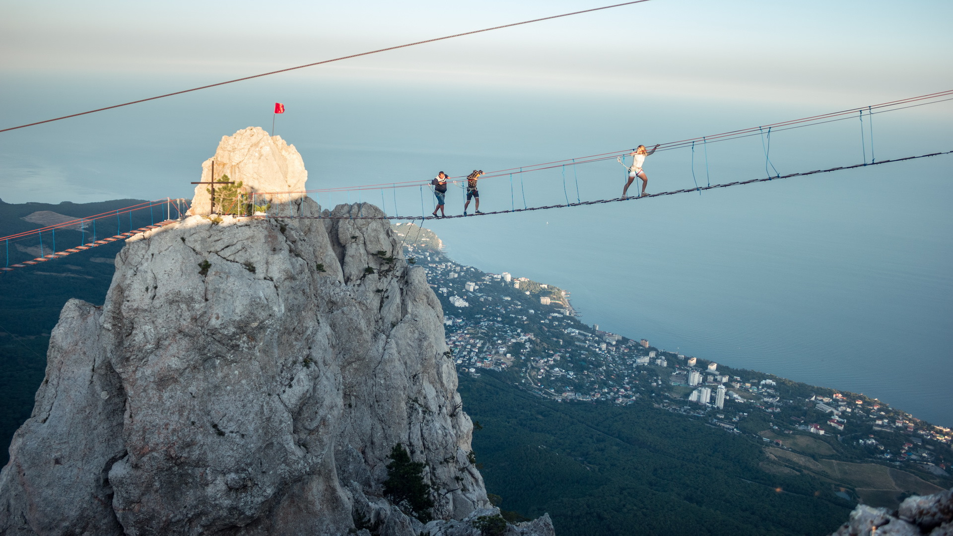 Гора ай Петри в Крыму канатка