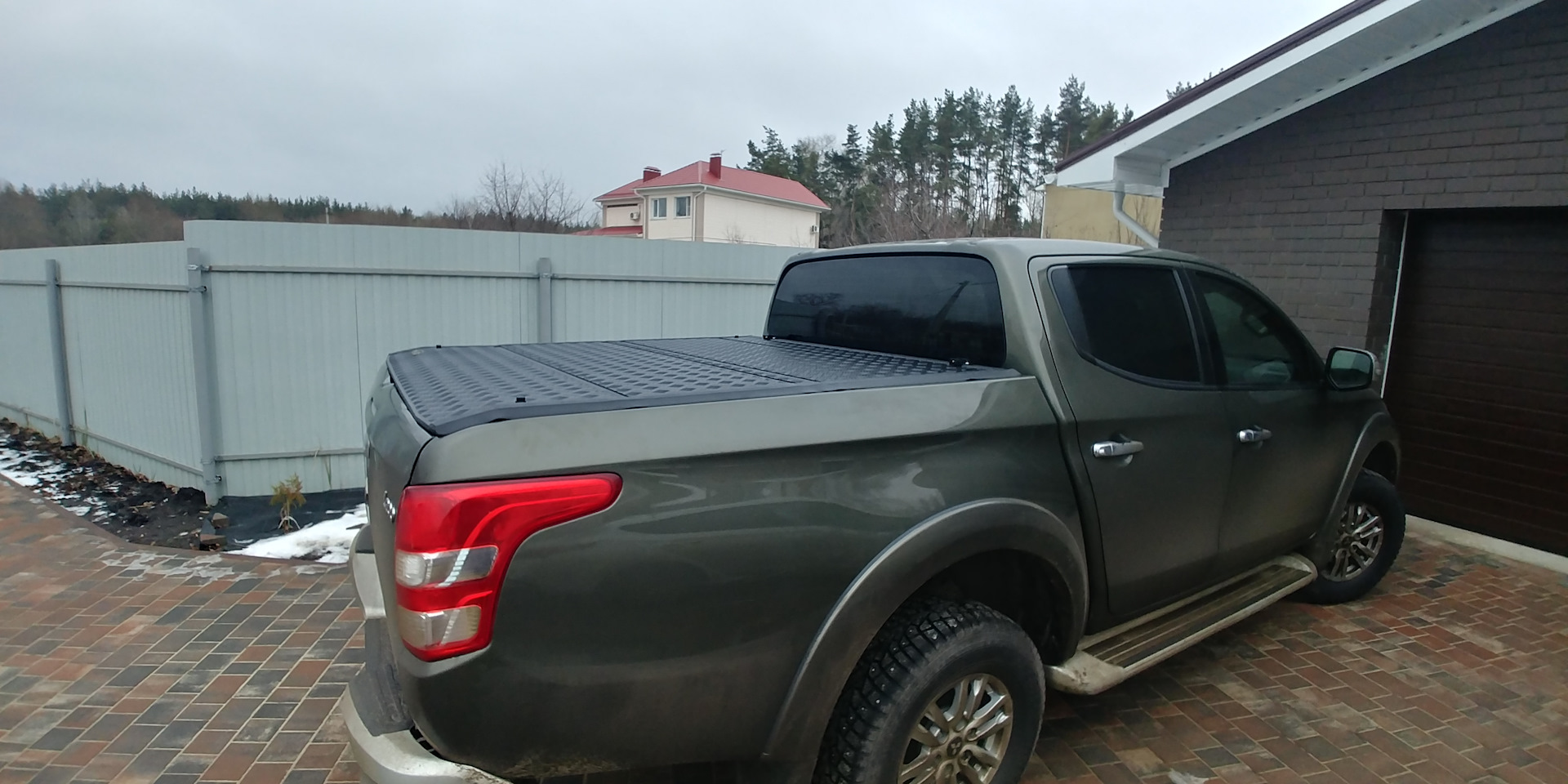 Крышка кузова mitsubishi l200 своими руками