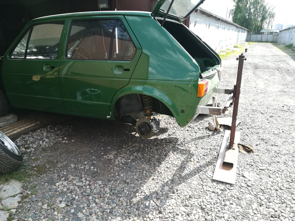 Тормоза — Volkswagen Golf Mk1, 1,8 л, 1983 года | своими руками | DRIVE2