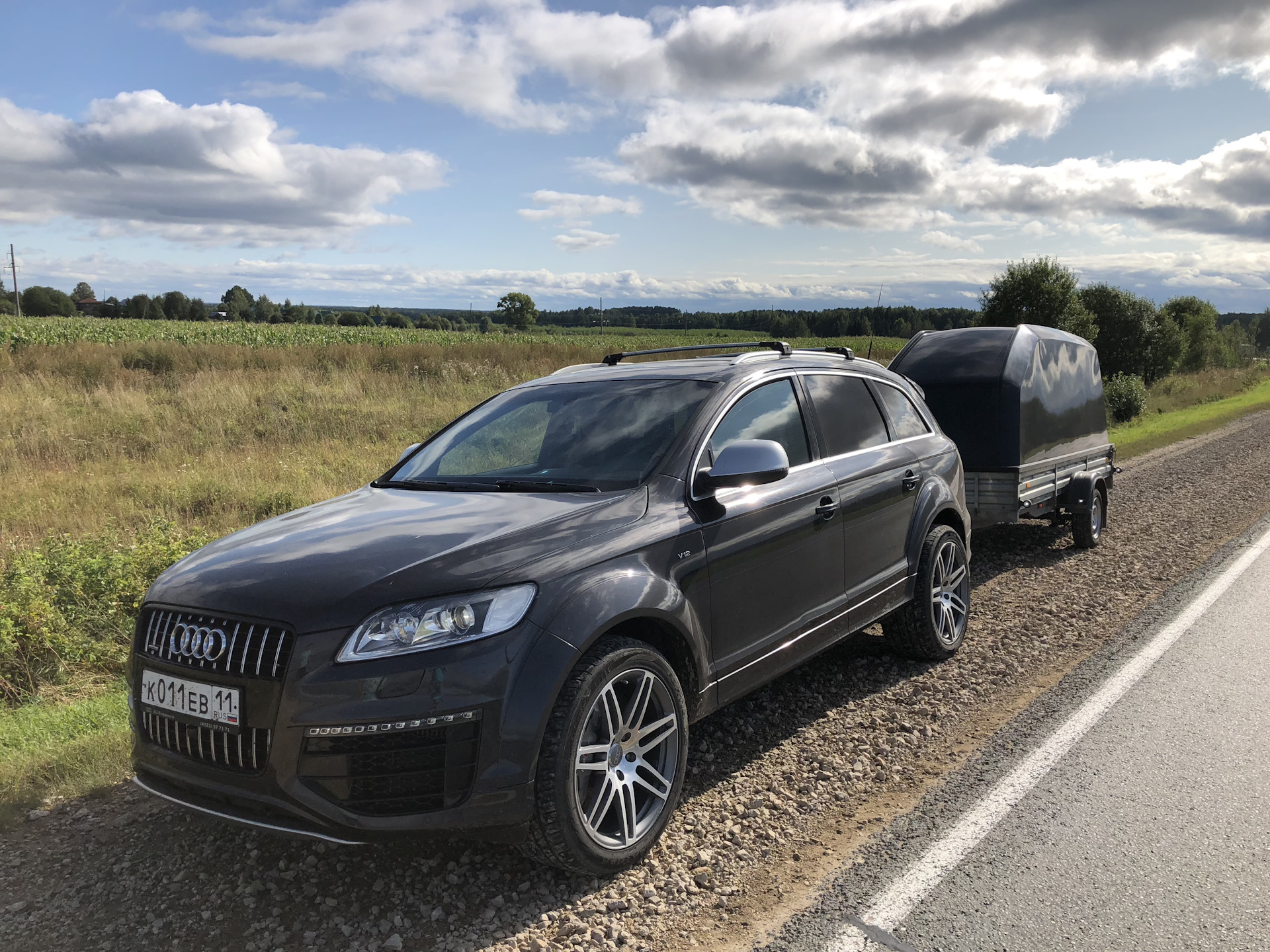 Владимир — НН — Чебоксары — Сыктывкар — Усинск #2018 — Audi Q7 (1G), 6 л,  2011 года | путешествие | DRIVE2